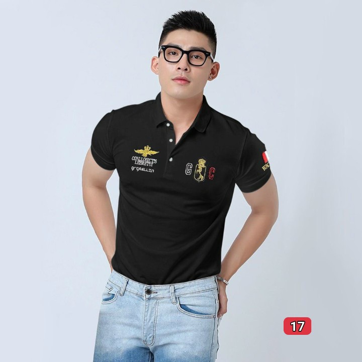 Áo thun nam có cổ tay ngắn vải thun cotton 100% có size 40kg - 76kg - ATN00 | BigBuy360 - bigbuy360.vn