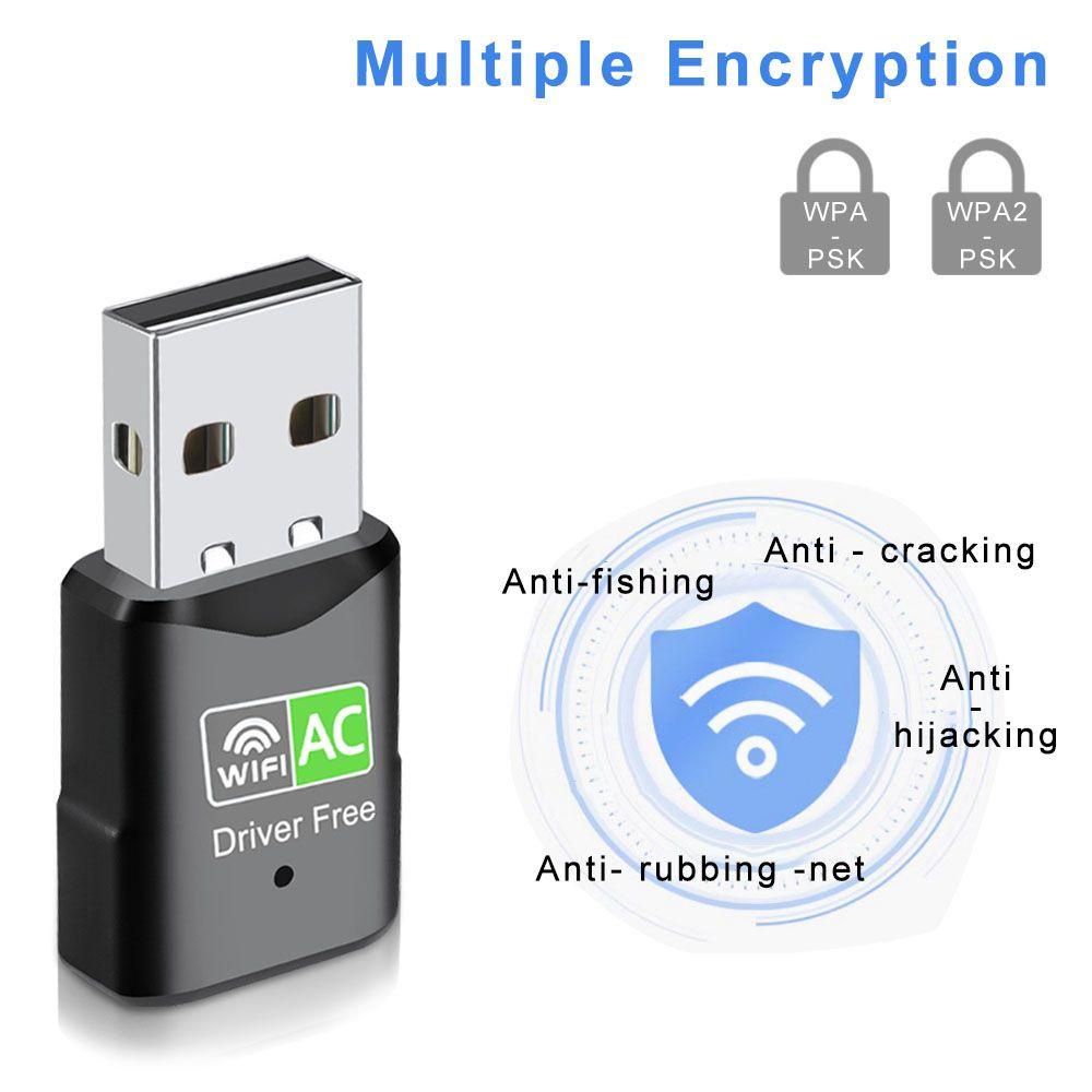 Usb Thu Sóng Wifi TAYLOR1 2.4G / 5G Cho Laptop PC
