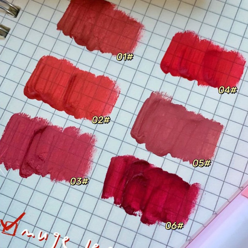 Sét 6 son kem lì Muge Leen 💖CHÍNH HÃNG💖 Con Cáo, Son Kem Chính Hãng, Son Kem Lì HOT - Sarah Beaute
