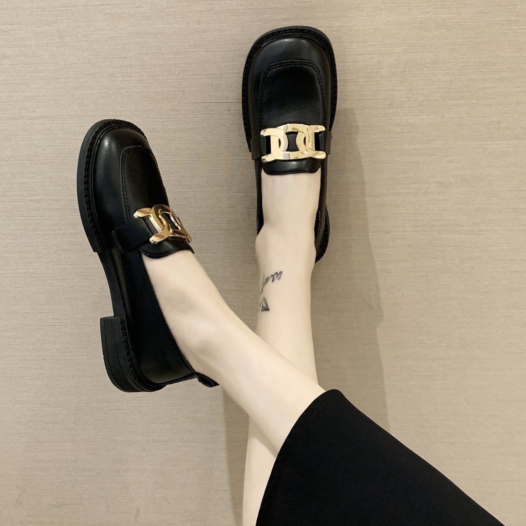 Mary Jane Giày Lười Thời Trang Anh Quốc Dành Cho Nữ