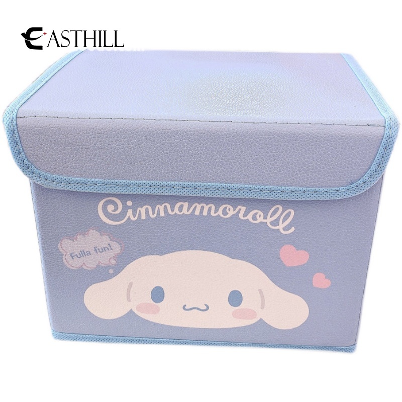 Hộp Đựng Đồ In Hình Cinnamoroll My Melody Kuromi Đáng Yêu Cỡ Lớn 19Cmx14Cmx15Cm