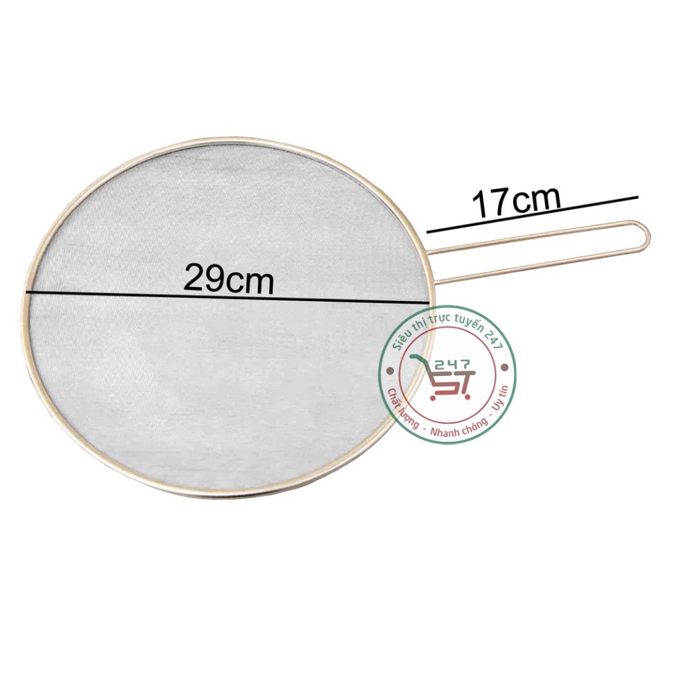 Nắp lưới inox đậy chảo chống văng chắn dầu mỡ đồ gia dụng nhà bếp cần thiết