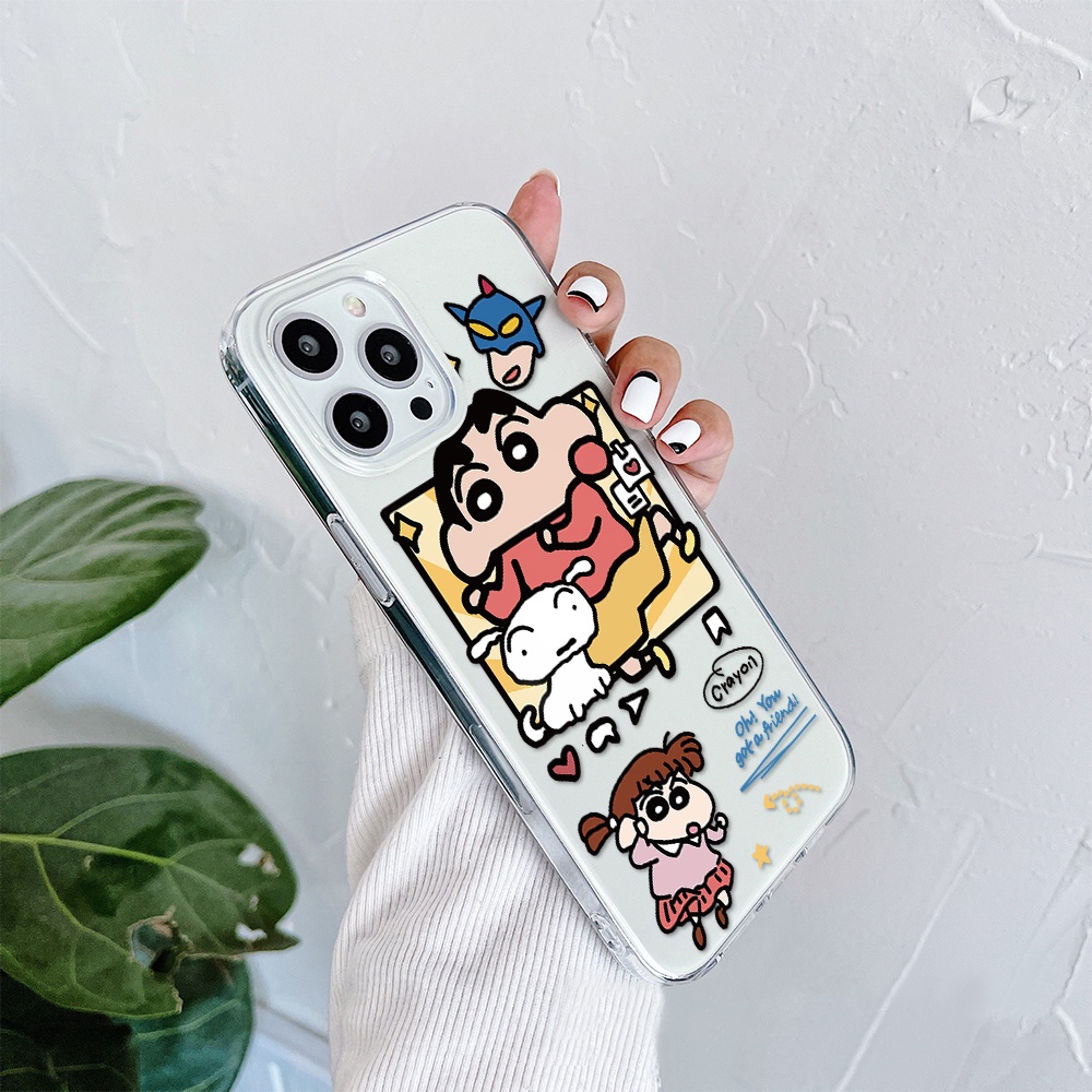 Ốp Điện Thoại Hình Cậu Bé Bút Chì Cho Iphone 11 Pro Max 12 Pro Max 13 Pro Max Mini 6 7 8 6 7plus Se 2020 X Xs Xr 5 4