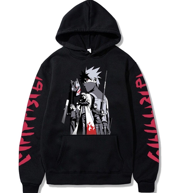 Áo Naruto - BST ÁO KHOÁC ÁO HOODIE HÌNH AKATSUKI UCHIHA, SASUKE , NARUTO ANIME Nam Nữ Đủ Size