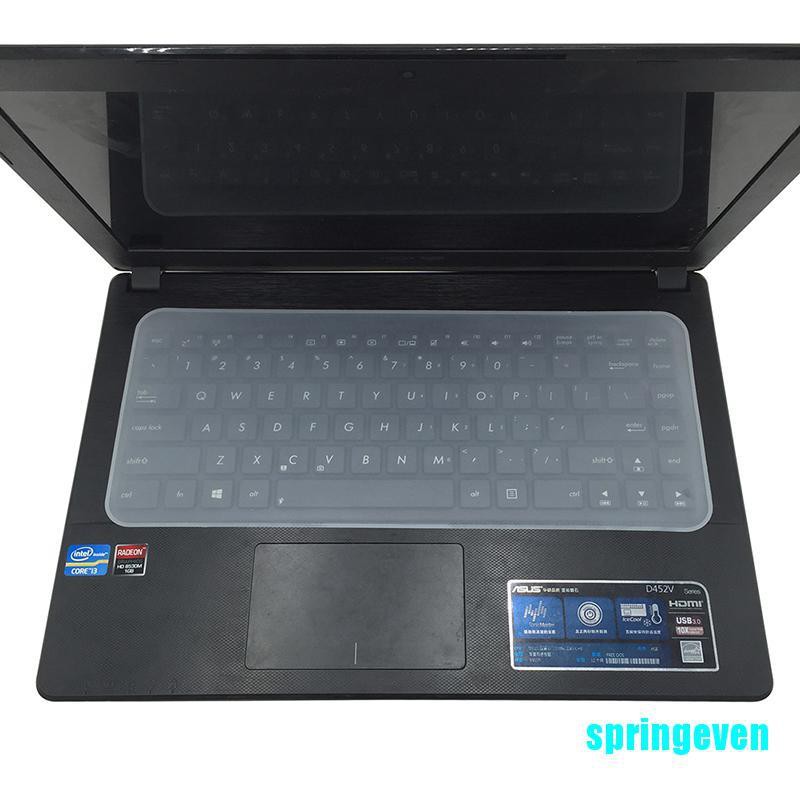 Tấm phủ silicon bảo vệ bàn phím máy tính kích thước 13 &quot;14&quot; 15 &quot;17&quot;