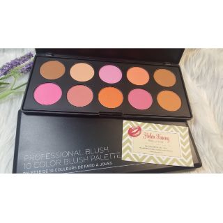 Bảng má hồng bh cosmetics professional blush 10 ô màu