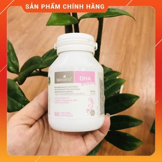 Viên dha bầu bio island hàng úc,dha dành cho mẹ bầu 60 viên #shop duy nam