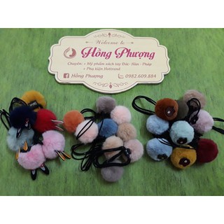Buộc Tóc Quả Bông CuTe Dễ Thương