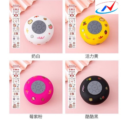 { Bảo Hành 1 Đổi 1 } Loa bluetooth không dây mini có thể gắn tường BTS 06 - loa mini chống nước siêu tốt - loa nghe nhạc