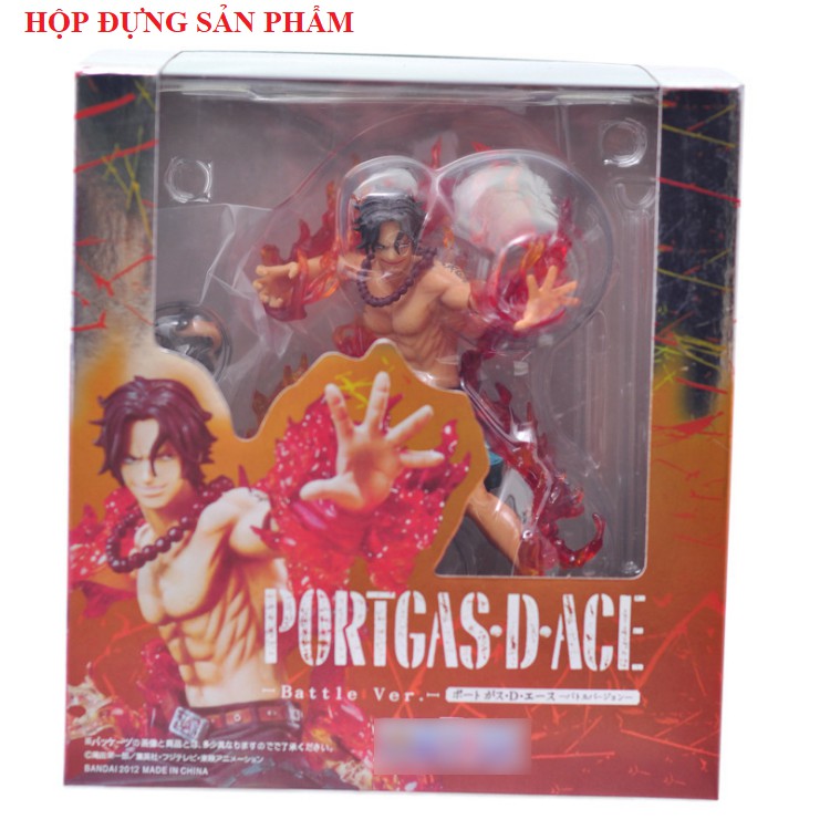 Đồ chơi mô hình Figure Hỏa Quyền Portgas D Ace cao 15cm - đồ chơi trẻ em mô hình trưng bàyFigure One Piece ACE