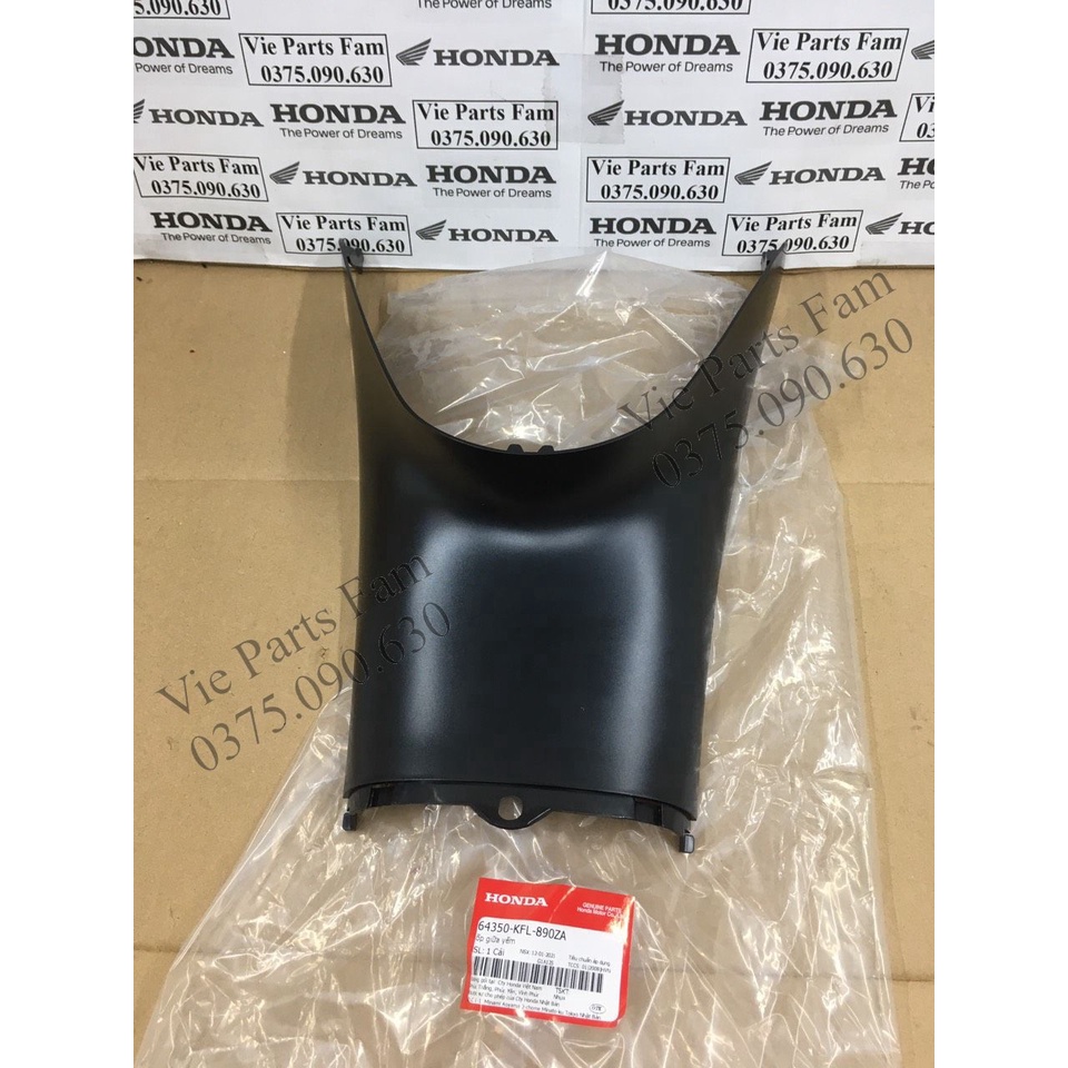 Ốp dưới yên, ốp bình xăng Future 1, Future 110 đời đầu, hàng chính hãng Honda mới 100%