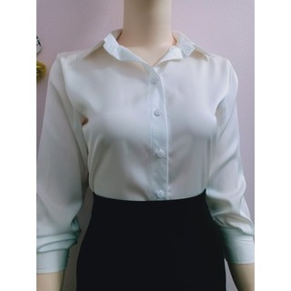 [ FREESHIP ] Áo sơ mi lụa trơn công sở cao cấp Hot 2021 (Full size)🎁