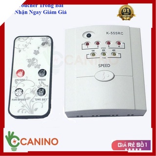 Công tắc điều khiển quạt trần từ xa sóng hồng ngoại IR V2 siêu tiện lợi