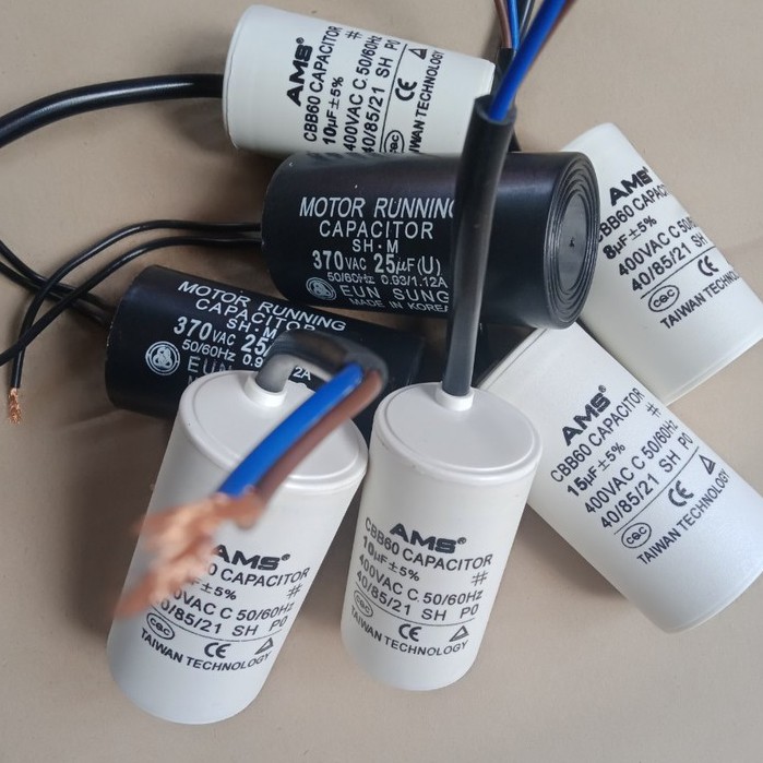Tụ máy bơm nước, động cơ điện xoay chiều