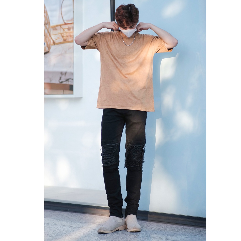 ÁO THUN WAX TEE FALLEN ANGEL MÀU TAN (AT13)