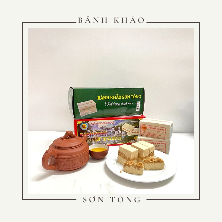 Hộp 10 Phong bánh khảo CHAY Sơn Tòng - Nhân lạc thơm ngon – đặc sản Cao bằng