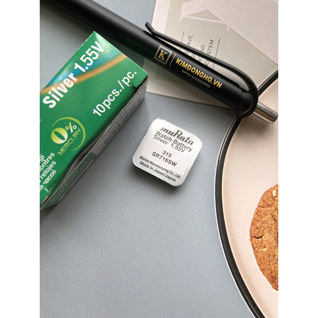Pin SR716SW-315 Sony vỉ 1 viên 716 - 315 pin chính hãng