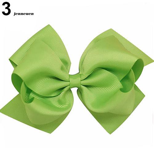 Kẹp tóc họa tiết nơ ruy băng xinh xắn cho bé gái