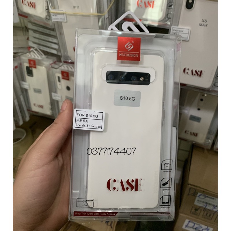 Ốp lưng dẻo KST Desing cho Samsung S10 5G bản hàn trong suốt chính hãng | BigBuy360 - bigbuy360.vn
