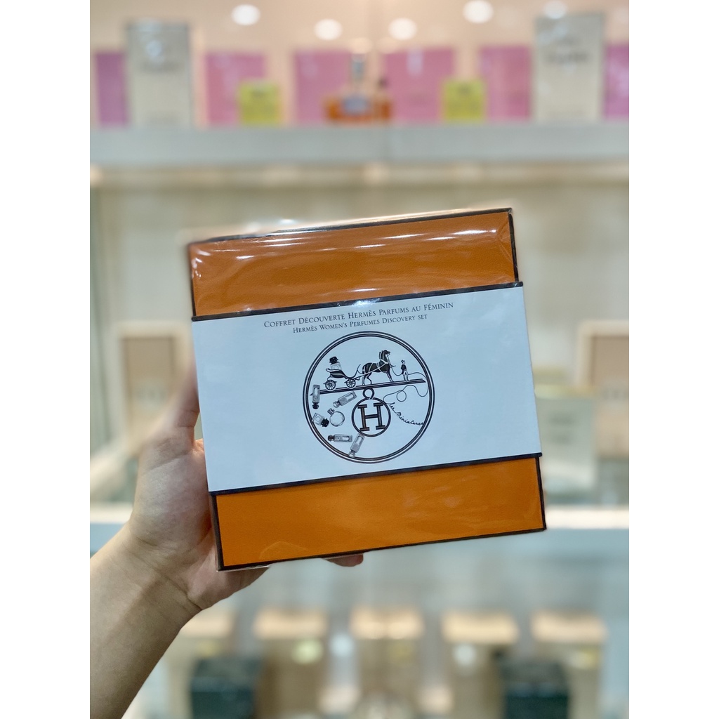 Nước Hoa Hermes Parfums Set 4 Chai Mini ( CÓ BILL CHÍNH HÃNG )