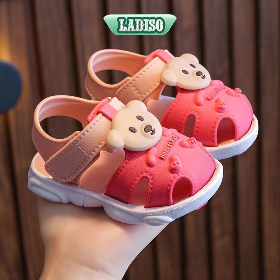 Dép quai hậu bé gái.sandal bé trai bé gái hàng quảng châu siêu đẹp LADISO TT410