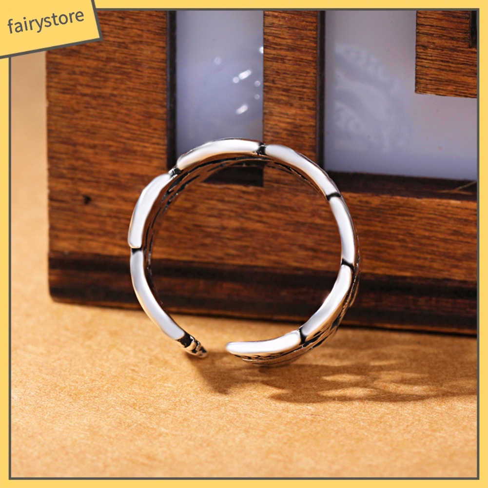 Nhẫn Hở Mạ Bạc Hình Cá Xinh Xắn Cho Nữ