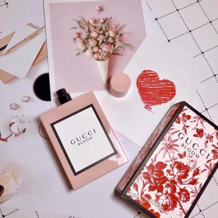 Nước Hoa Nữ Gucci Bloom Hồng 100ml - Nước Hoa Gucci Bloom màu Hồng mùi thơm tiểu thư, Dầu Thơm nữ giá rẻ. | BigBuy360 - bigbuy360.vn