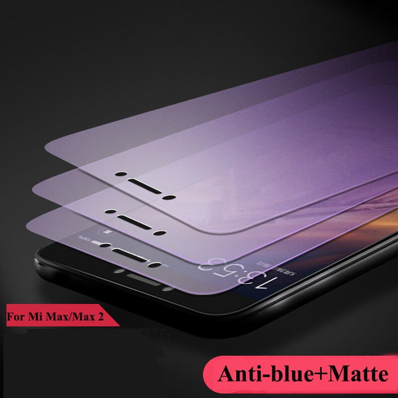 Xiaomi Mi Max 3 Kính cường lực mờ Không có dấu vân tay Matte Tempered Glass 2.5D