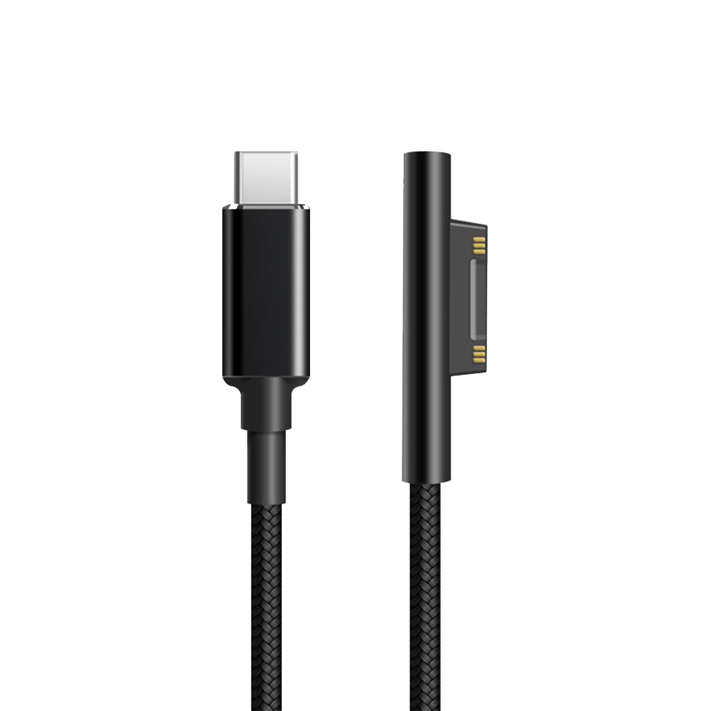 ACCEZZ Dây Cáp Sạc Gia Tốc Type-c ToSurface 15V 4A PD 65W / 102W Cho Surface Pro 7 3 4 5 6 Book 1 2
