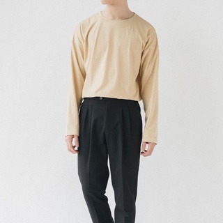 Áo Thun Nam Dài Tay SSSTUTTER cổ tròn chất liệu cotton thoáng mát kind sweatshirt