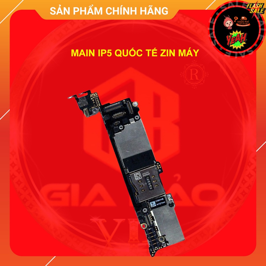 Cụm Main full quốc tế iPhone 5