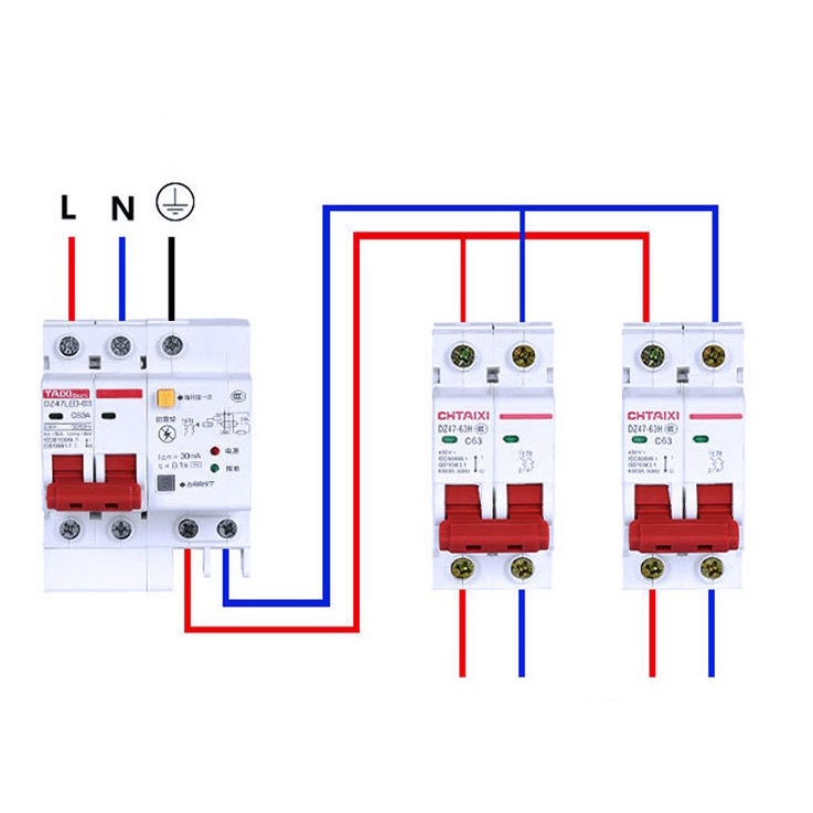 Aptomat chống sét CB chống giật đa năng TAIXI