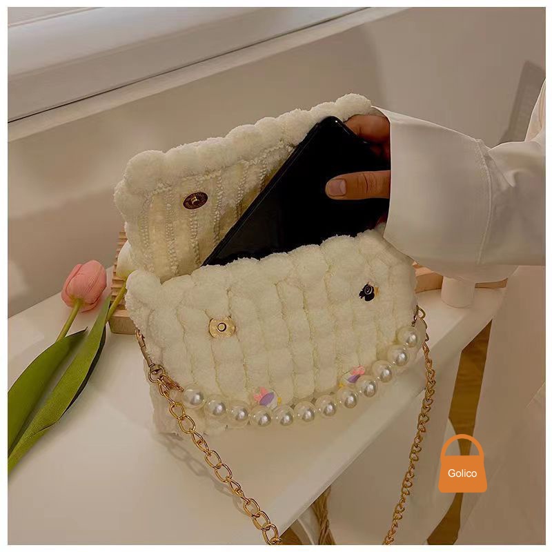 túi thỏ đan Túi Handmade Tđeo chéo làm quà tặng người yêu