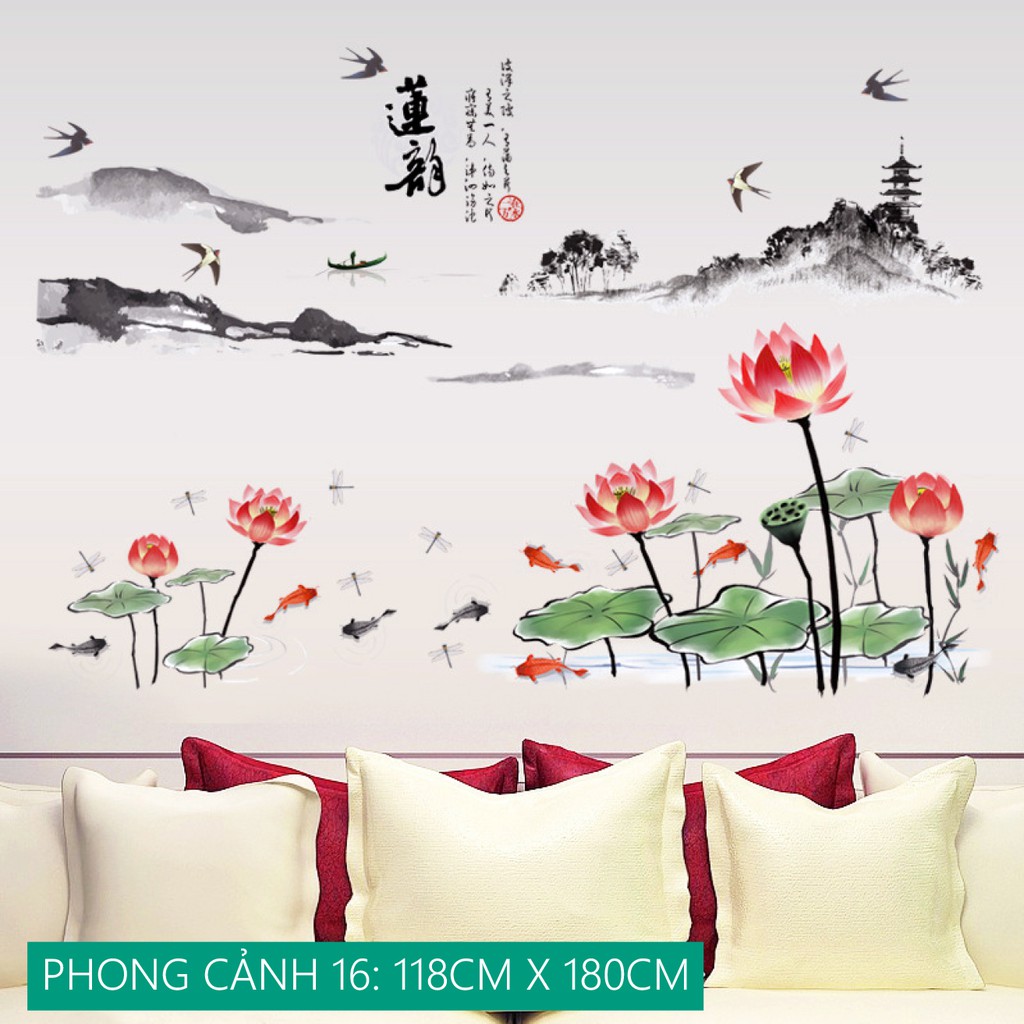 TRANH DECAL DÁN TƯỜNG DECOR TRANG TRÍ PHÒNG KHÁCH, PHÒNG NGỦ K231
