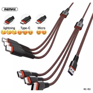 Cáp sạc 6 đầu Remax RC-153