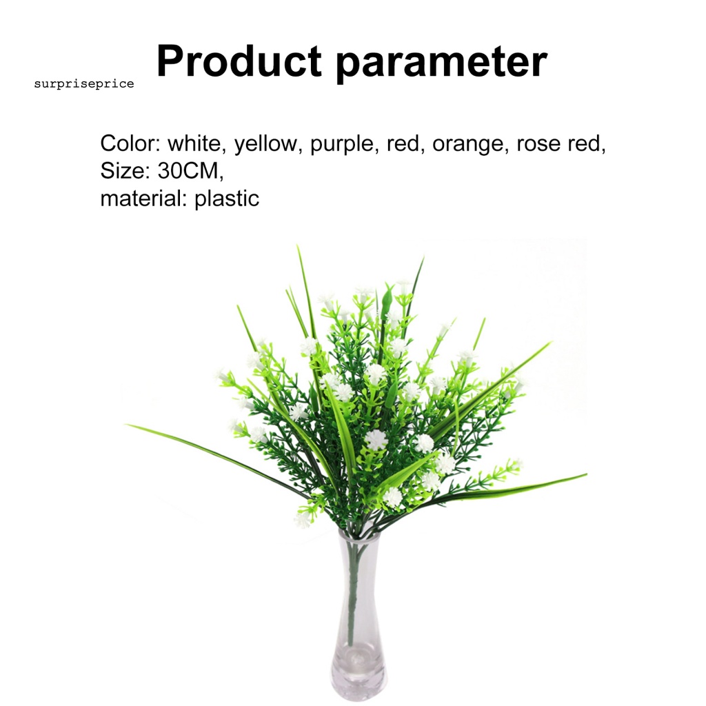 Bó 5 Nhánh Hoa Babysbreath Bằng Nhựa