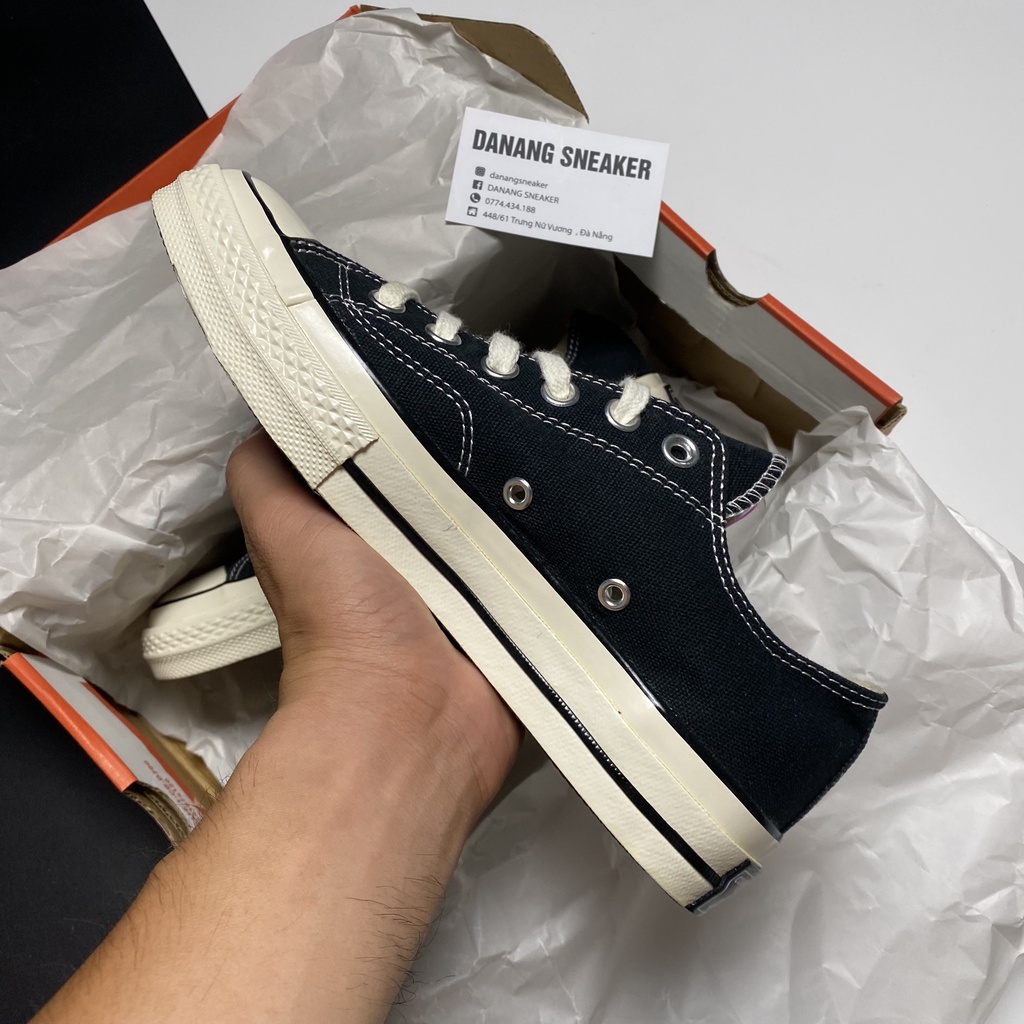 Giày Converse 1970 Low Black  - GIÀY DANANG | Phiên bản 1:1 chuẩn