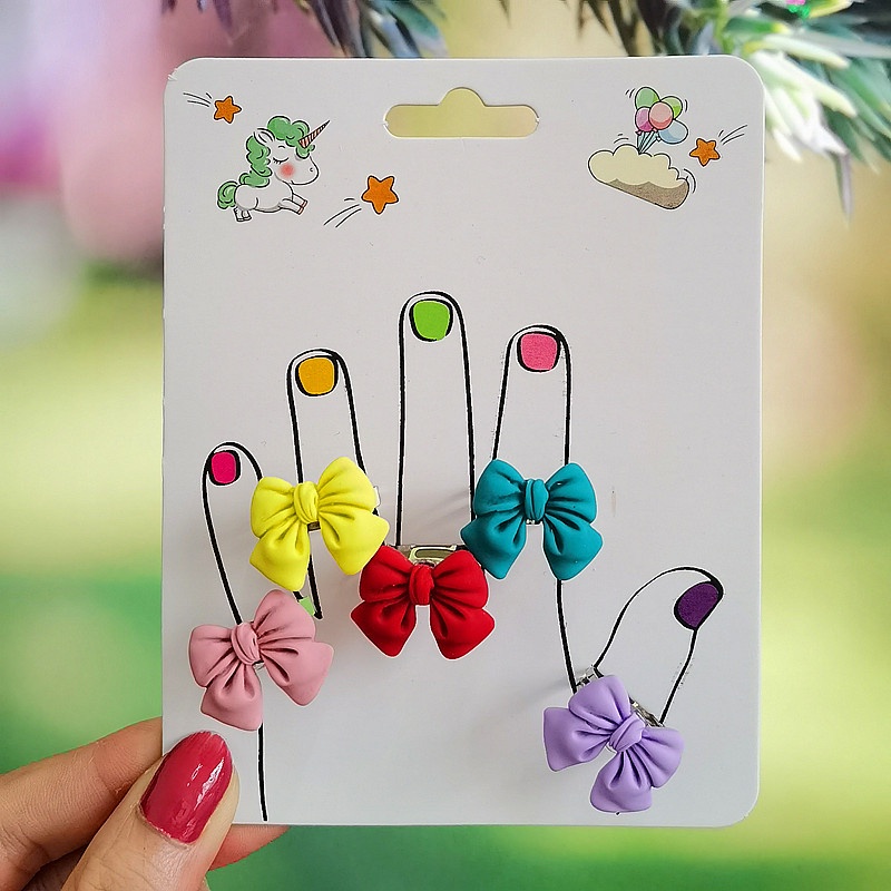 Set 5 Nhẫn Hoạt Hình Nàng Tiên Cá Cho Bé Gái