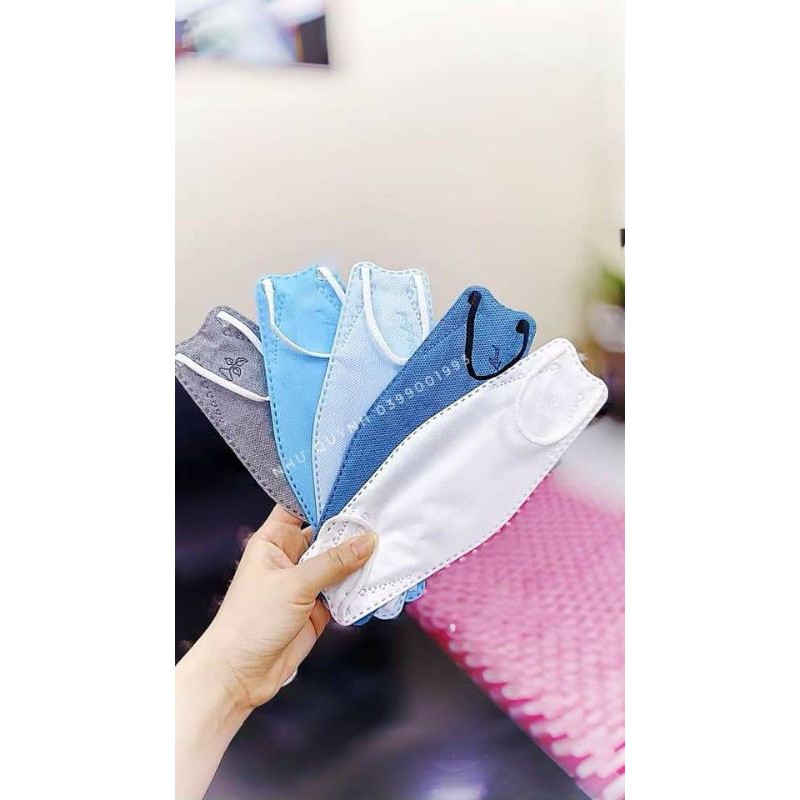1 Set combo 6 chiếc Khẩu trang Landmask 3D 4 lớp Kháng Khuẩn KF94 xuất Hàn Quốc sẵn 7 mầu