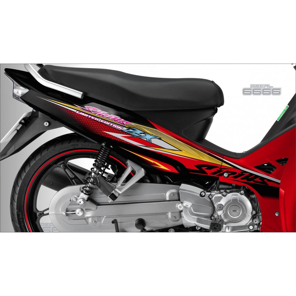 TEM RỜI SIRIUS 110 ĐỎ ĐEN - MS01 - decalq7