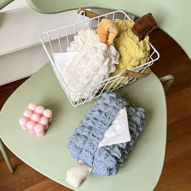 Hộp Lưu Trữ Khăn Giấy Trong Gió để Bàn Carton Hộp đựng Khăn Giấy Dễ Thương Túi đựng Khăn Giấy Có Thể được Treo Túi Lưu Trữ Khăn Giấy