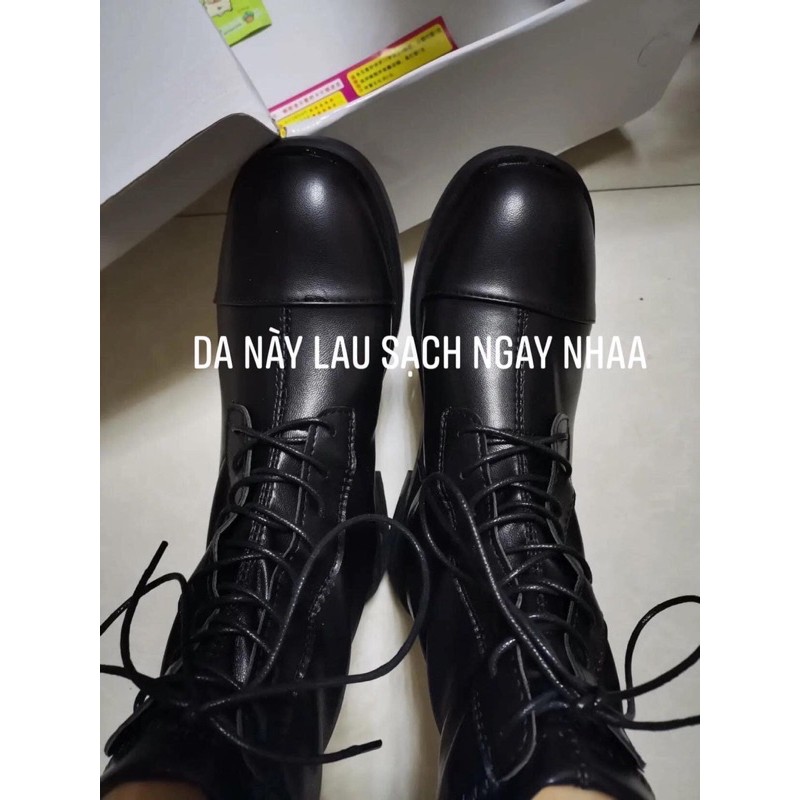 Bost da mềm khoá kéo sau ,dáng bệt hàng quảng châu (kèm ảnh thật shop chụp) Boot da hàng loại 1 . | BigBuy360 - bigbuy360.vn
