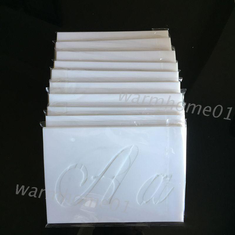 Set 36 Khuôn Vẽ Chữ Cái Trang Trí Nội Thất Độc Đáo Tiện Dụng