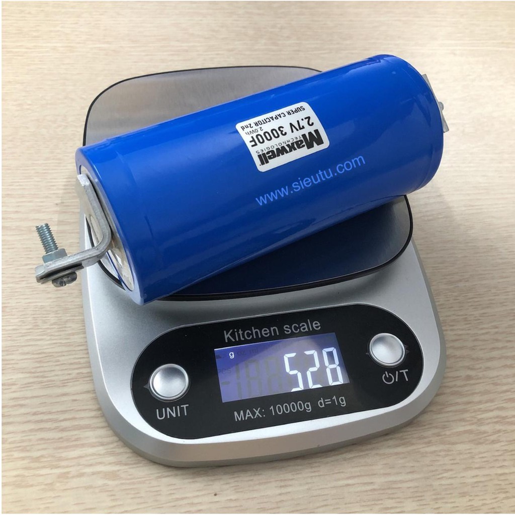 Siêu tụ điện Maxwell 3000F 2.7V 1000A USA