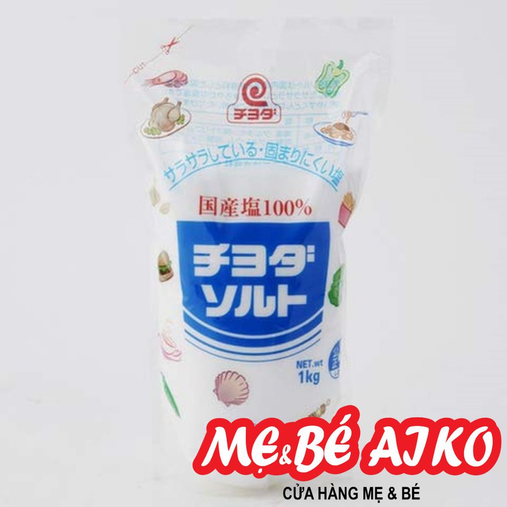 Muối tinh luyện Chiyoda Nội Địa Nhật Bản 1kg