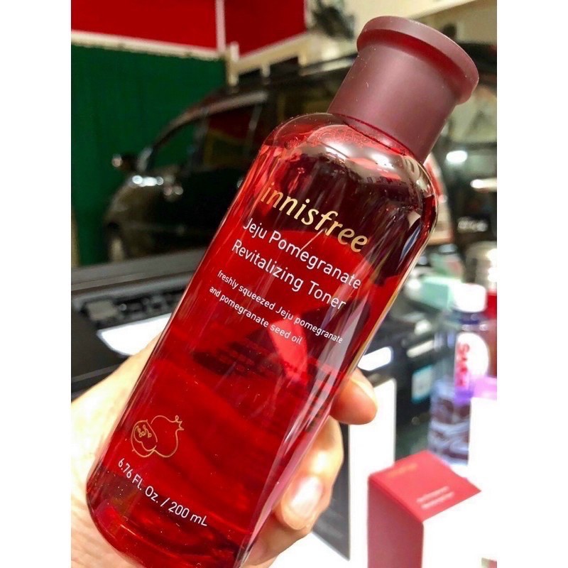 [HÀNG MỚI VỀ] Nước Hoa Hồng Toner Lựu Đỏ Innisfree Chống Lão Hoá Trắng Da 200ml | BigBuy360 - bigbuy360.vn