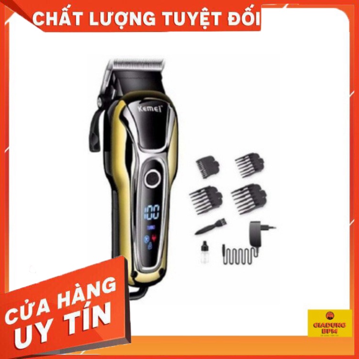 [Xịn Bao chất] Tông đơ cắt tóc chuyên nghiêp Kemei Km 809A- Kemei 1990