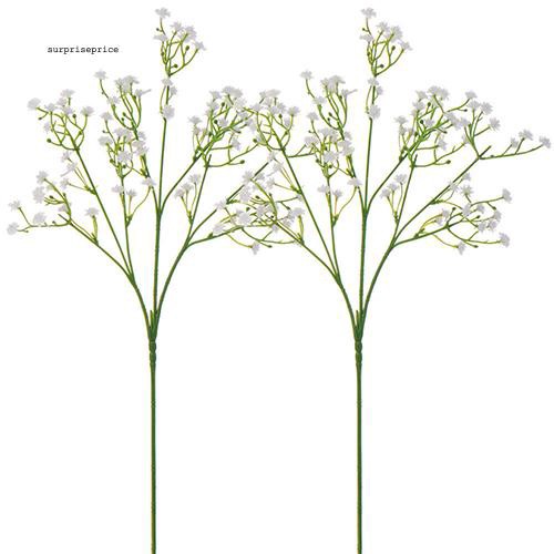 Hoa baby nhân tạo bằng vải silk dùng trong trang trí tiệc cưới