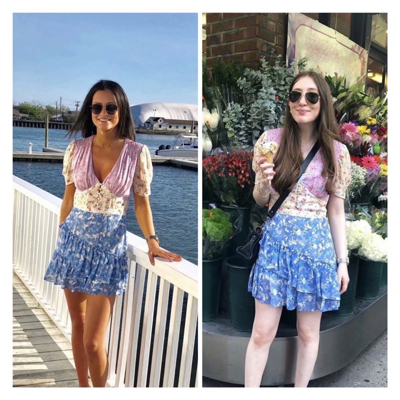 Đầm hoa dư xịn