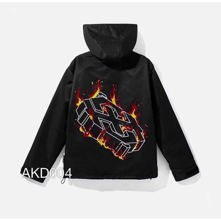 &lt;FREE SHIP&gt; Áo khoác vải dù 2 lớp chất xịn, dày dặn, y ảnh